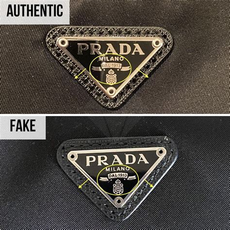 prada check|authentic prada bag identification.